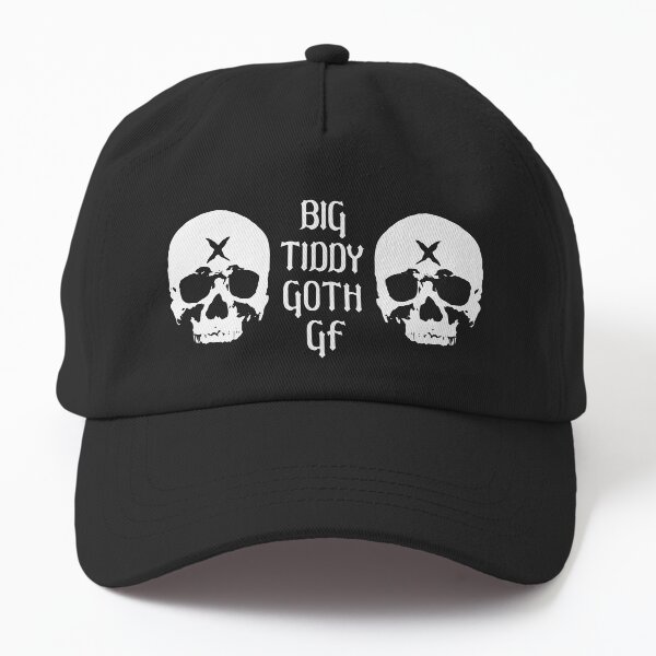 Aperçu de l'œuvre Big Tiddy Goth GF petite amie avec des seins de crâne créée et vendue par SpreadForSatan.