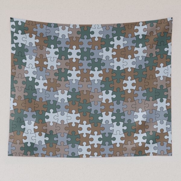 Item preview, Puzzle Table Smart Game Pattern designed and sold by Hic21.