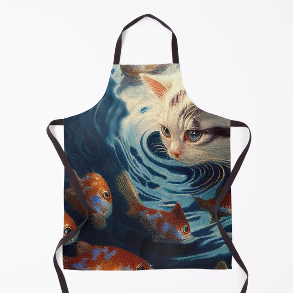 Item preview, Cat Likes to Paly with Fish designed and sold by factory88.