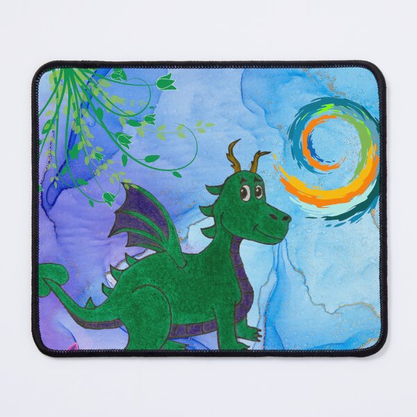 Item preview, Green Baby Dinosaur For Kids Watercolor designed and sold by tomorrowsart.