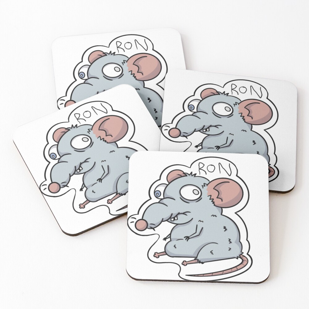 Item preview, Coasters (Set of 4) designed and sold by MerRodents.