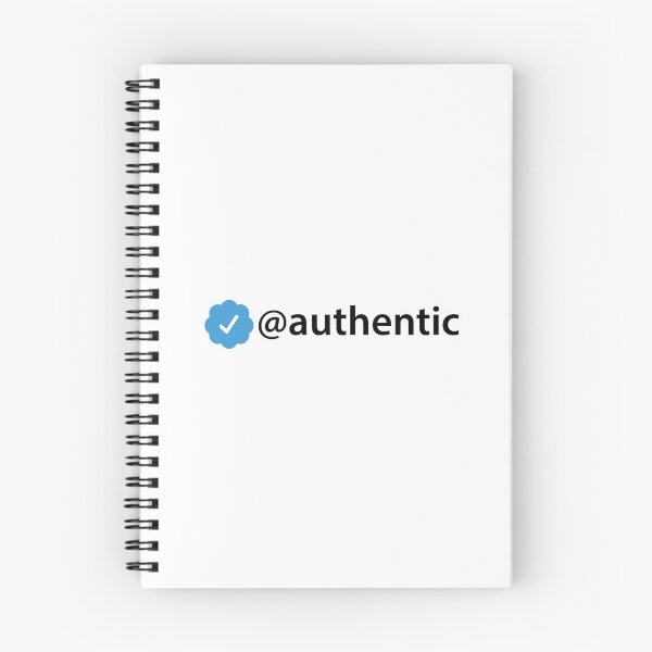 Item preview, Verified authentic checkmark black lettering designed and sold by Now-and-Zen.