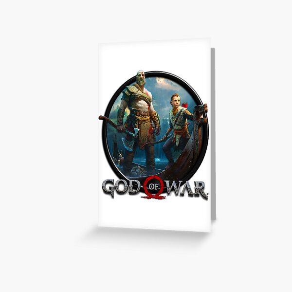 Postcard A6 Set 11 Cards God of War I Digital Painting I Gow 