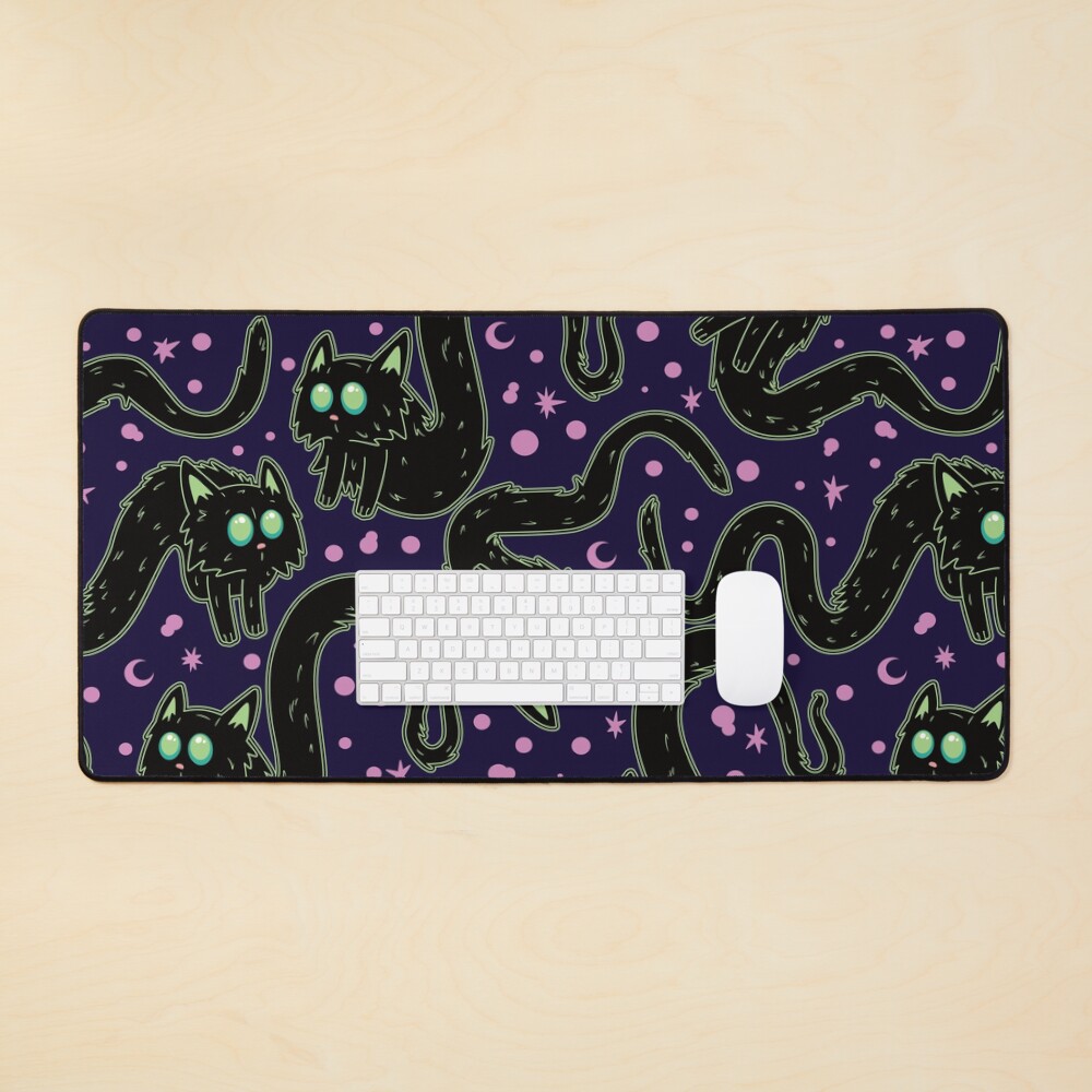 Tatzelwurm Cryptid Purple Mouse Pad
