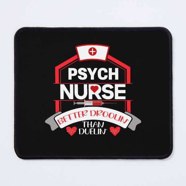 Item preview, PSYCH Funny Nurse Christmas Pun Quote Hilarious Joke Idea designed and sold by HomeCoquette.