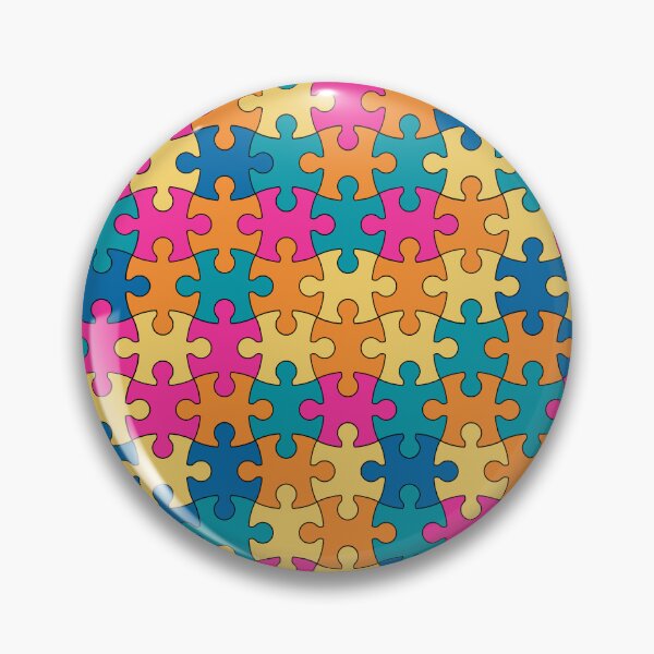 Item preview, Puzzling Situation Kids Puzzled Pattern  designed and sold by Hic21.