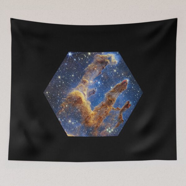 Item preview, JWST - Pillars of Creation James Webb Space Telescope NASA designed and sold by wabisabi-design.