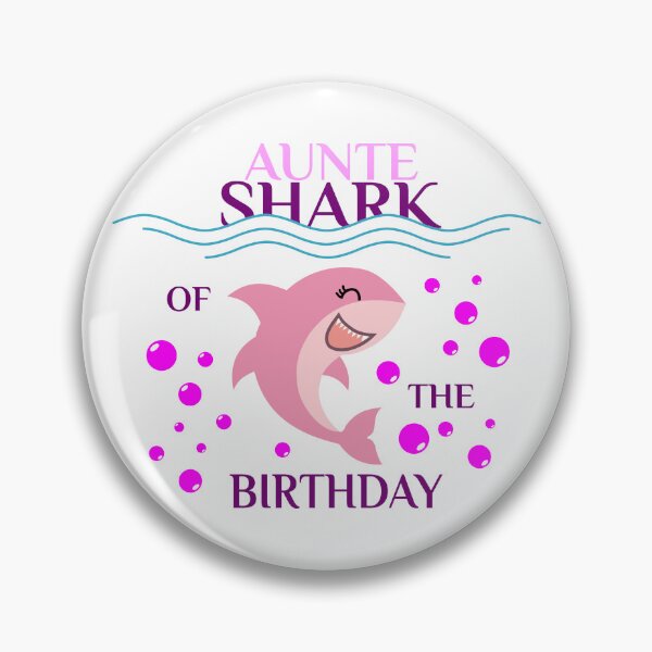 Item preview, Auntie of the Shark Birthday Aunt Matching Family designed and sold by Jadir.