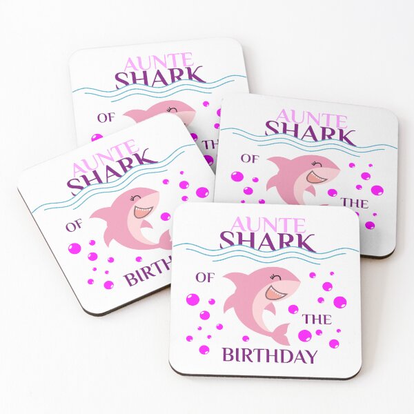 Item preview, Auntie of the Shark Birthday Aunt Matching Family designed and sold by Jadir.