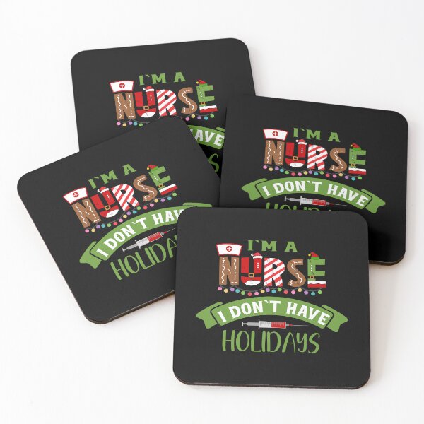 Item preview, Funny Nurse Life Christmas Pun Quote Hilarious Joke Idea  designed and sold by HomeCoquette.