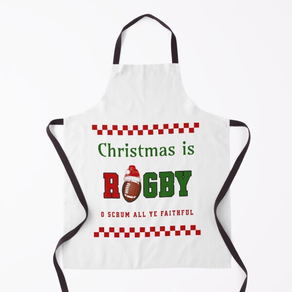 Item preview, Ugly Rugby Christmas Jumper - O Scrum All Ye Faithful Essential T-Shirt designed and sold by Natalia Pogribna.