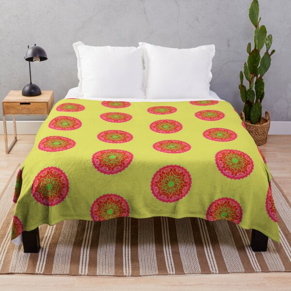 Item preview, Bee Bloom round 22 Sunrise nature flower pattern designed and sold by bryansteward.