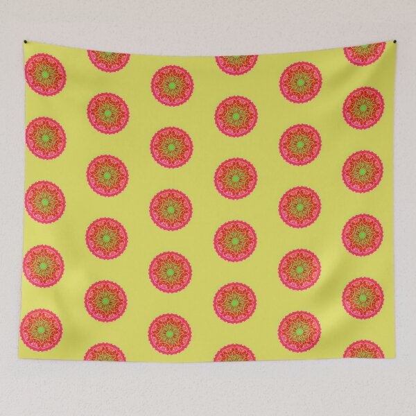 Item preview, Bee Bloom round 22 Sunrise nature flower pattern designed and sold by bryansteward.