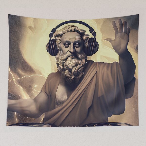 Item preview, God is a DJ Series designed and sold by VISIONARTIST.
