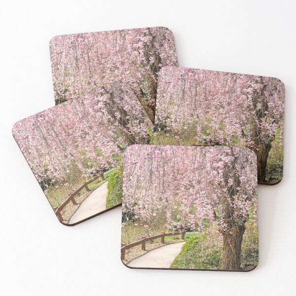 Item preview, Pink Flowering Tree at Highland Park designed and sold by LisaCook1.