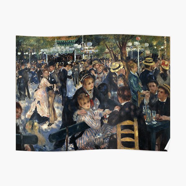 Vintage Pierre Auguste Renoir Fine Art Poster