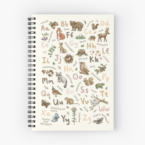 Item preview, Woodland Animals Alphabet designed and sold by Those Pencil Shavings.
