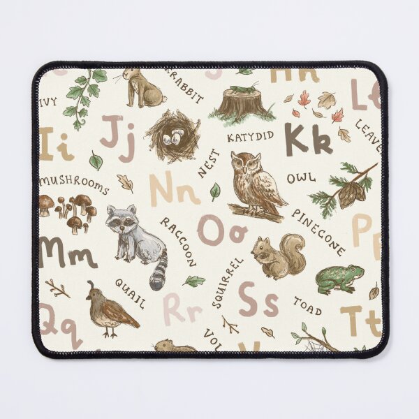 Item preview, Woodland Animals Alphabet designed and sold by Those Pencil Shavings.