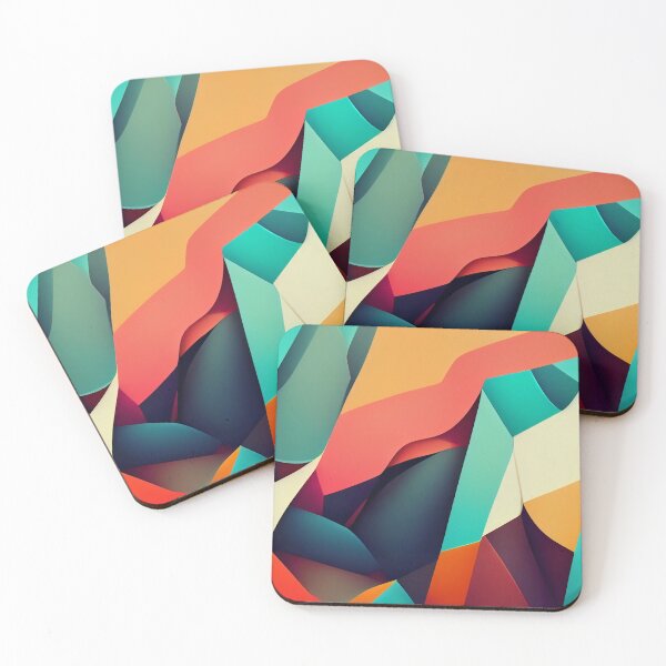 Item preview, patrón multicolor abstracto retro designed and sold by darc4.
