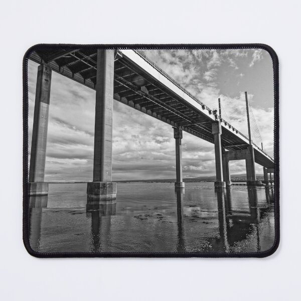 Item preview, Kessock Bridge from the Beauly Firth in monochrome designed and sold by Stephen Frost.