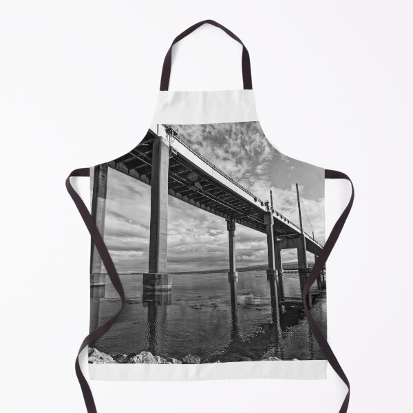 Item preview, Kessock Bridge from the Beauly Firth in monochrome designed and sold by Stephen Frost.