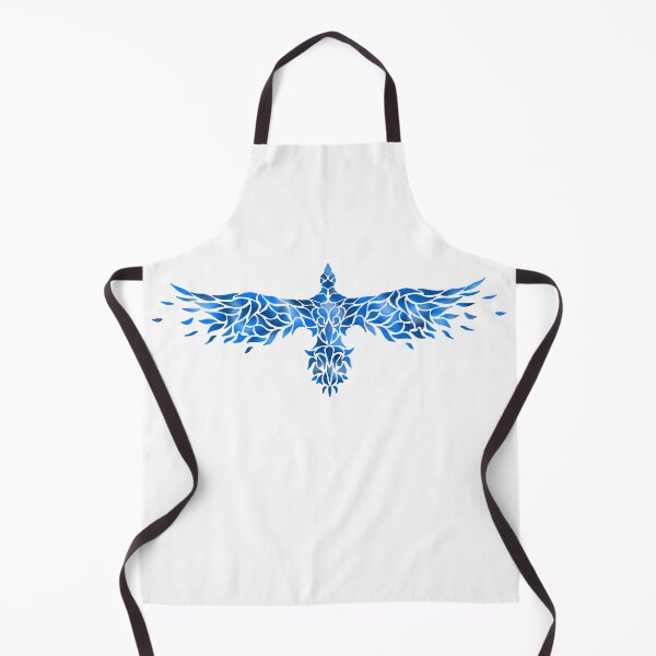 Item preview, blue bird tribal mosaic designed and sold by octo-PS.