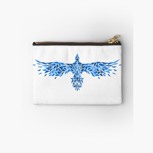 Item preview, blue bird tribal mosaic designed and sold by octo-PS.