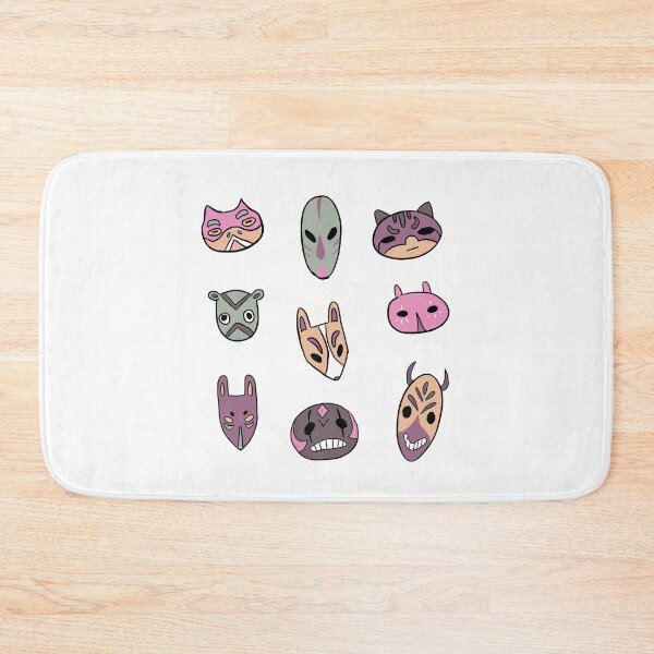 Item preview, 9 pack Cute animals masks illustrations for journaling monthly theme  designed and sold by Yarafantasyart.