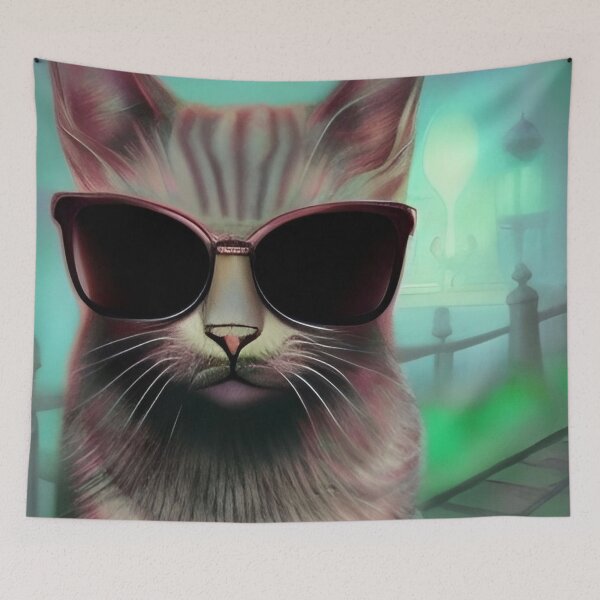 Item preview, cool cat 2 designed and sold by blackwhiteblue.