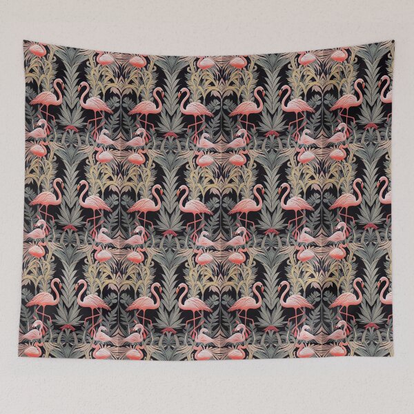 Item preview, Art Deco Flamingo Print designed and sold by Go-Postal.