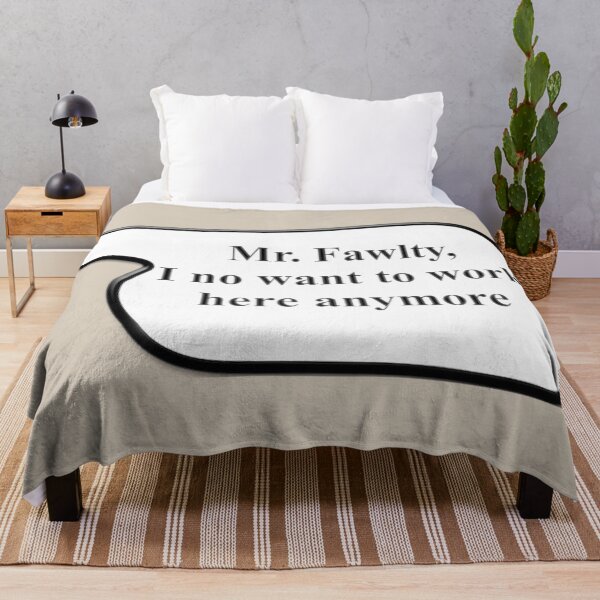 Item preview, Manual No Work (Fawlty Towers Sign) designed and sold by erikvanrent.