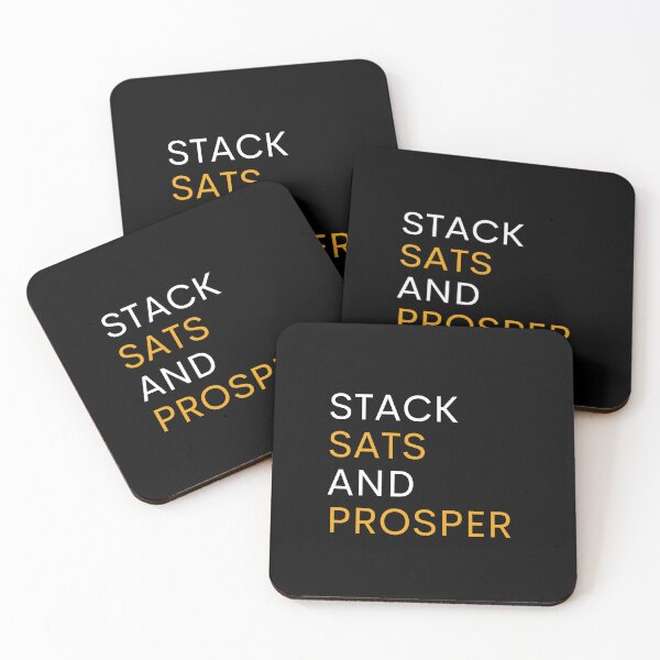 Item preview, Bitcoin - Stack Sats and Prosper designed and sold by WeAreSatoshi.