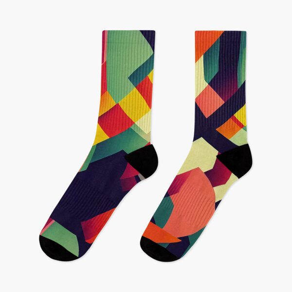 Item preview, patrón multicolor abstracto retro designed and sold by darc4.