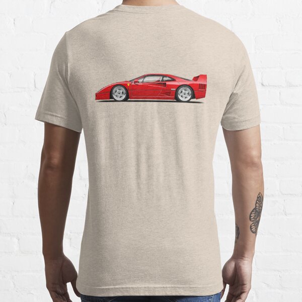 Tee shirt auto - Ferrari F40 - Avomarks