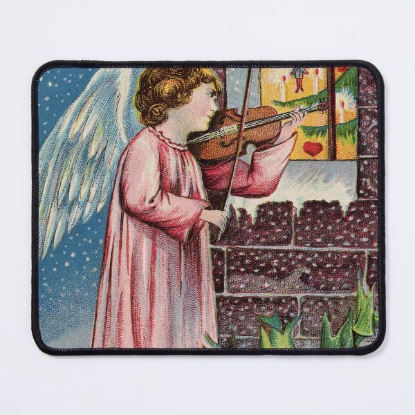 Item preview, Vintage Christmas angel child playing the violin designed and sold by aapshop.