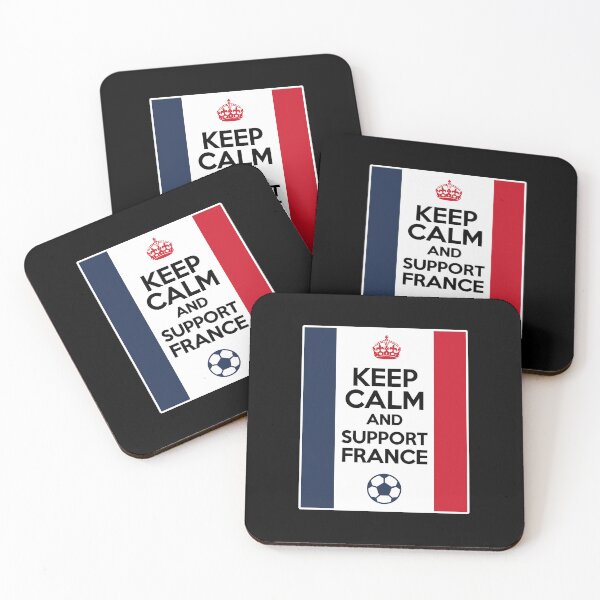 Item preview, Keep Calm And Support France designed and sold by bolkibox.