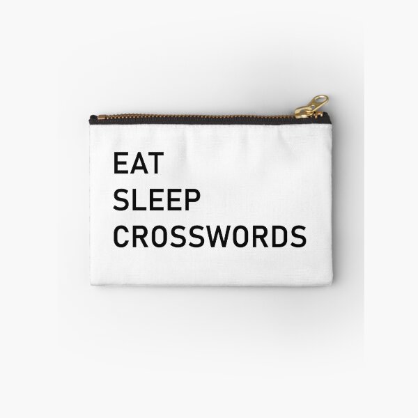 Item preview, Eat Sleep Crosswords designed and sold by Quirki.