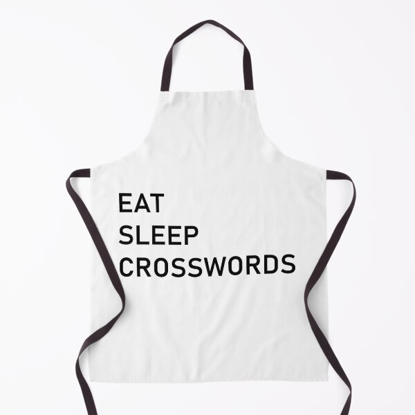 Item preview, Eat Sleep Crosswords designed and sold by Quirki.
