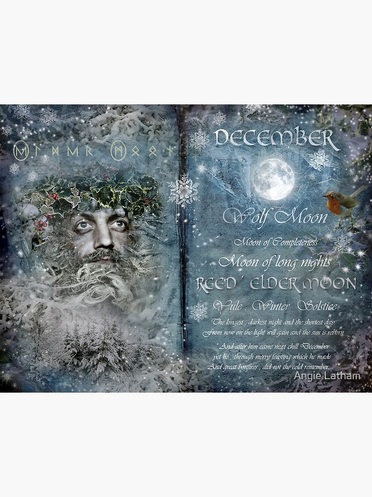 December : Reed/Elder Moon by AngelaBarnett
