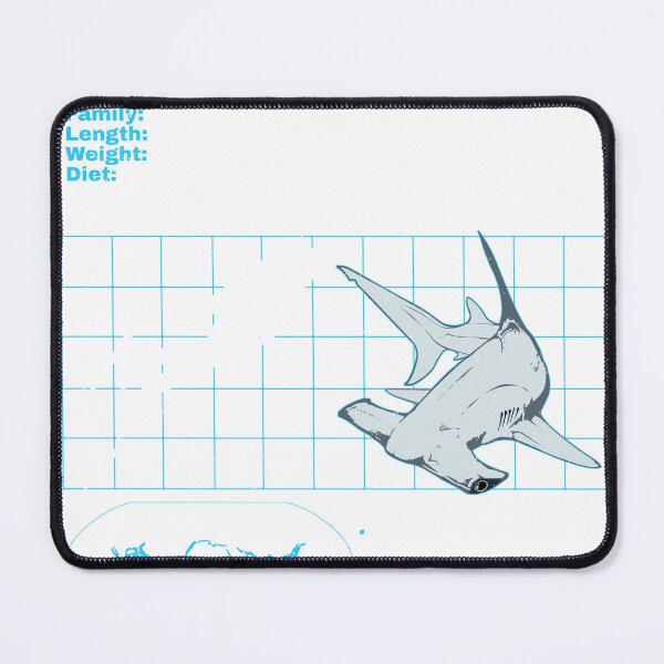 Item preview, Hammerhead shark fact sheet designed and sold by NicGrayGraphic.