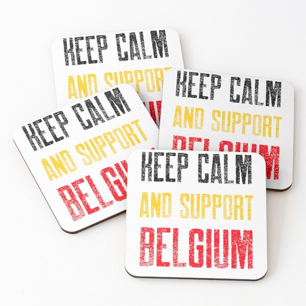 Item preview,  Keep Calm And Support Belgium  designed and sold by Studioapartment.