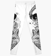Fox Space Forest Leggings