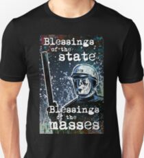 THX 1138 george lucas lucasfilm chrome robot 1970's science fiction sci fi police android hard sci fi Unisex T-Shirt