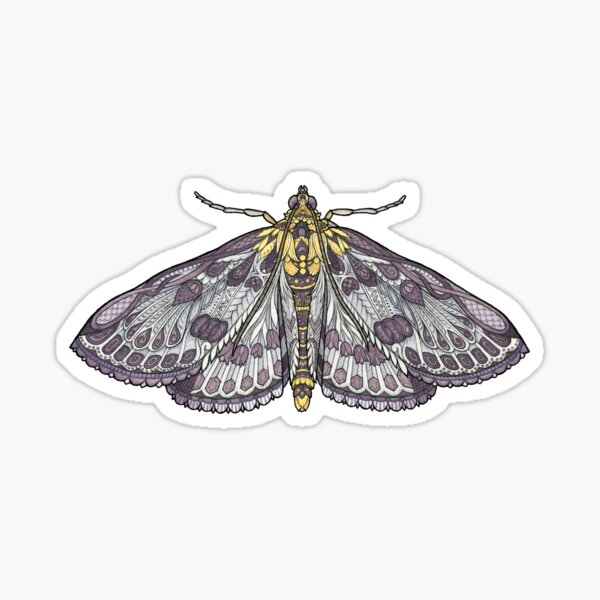 Item preview, Magpie Moth designed and sold by ZHField.