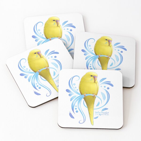 Item preview, Yellow Parakeet designed and sold by sylvanmist.