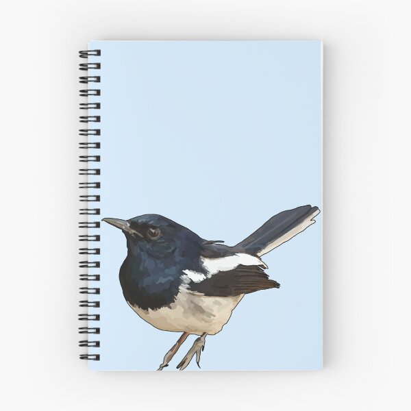 Item preview, Cute Oriental Magpie-robin designed and sold by katiebca2.