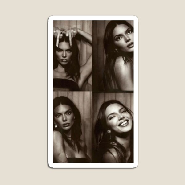 Aperçu de l'œuvre Photomaton Kendall Jenner créée et vendue par elisacr29.