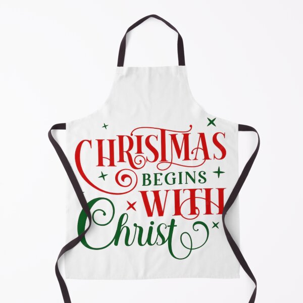 Item preview, Christmas Begins With Christ Text Design designed and sold by RepublicOfFire.