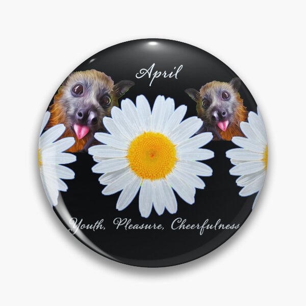 Item preview, Batzilla - Batty April Birthday Flowers designed and sold by batzilla.