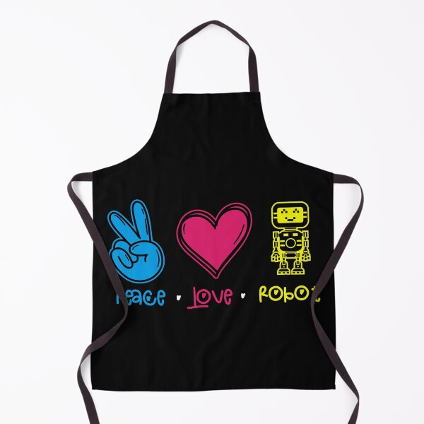 Item preview, Peace Love Robot - Cool Gifts for Robotics Engineers and Technology Lovers designed and sold by FanityPrints.